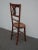 1930s Antique Barstool Cane Childs High Chair ~ French Farm House Chic For Sale - Image 5 of 12