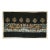 Antique Chinese - Textile Small Scatter Size Silk & Metallic Thread Black Rug For Sale