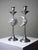 1960s Vintage Sun and Moon Candlesticks in Silver-Plated Pewter, 1960s, Set of 2 For Sale - Image 5 of 14