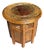 Hand Carved Anglo Indian Hoshiarpur Folding Table, 1950 For Sale