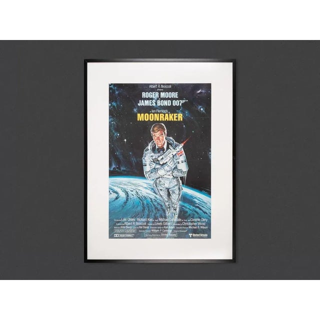 Moonraker, Roger Moore, Movie Poster For Sale - Image 14 of 14