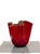 Red and Sage Green Cartoccio Vase by Paolo Venini for Venini, 2008 For Sale - Image 6 of 6