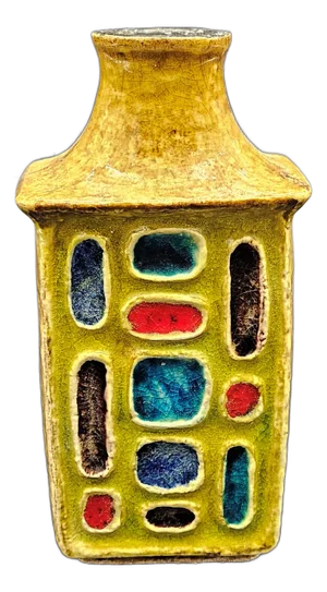 Vintage Schramberg Ceramic Vase by Cari Zalloni, 1950s