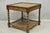 Vintage Baker Barley Twist Oak & Burlwood Parquetry Inlay Square Lamp Side Table For Sale - Image 14 of 14