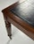 English Writing Desk in Mahogany and Black Leather, 1890s For Sale - Image 4 of 18
