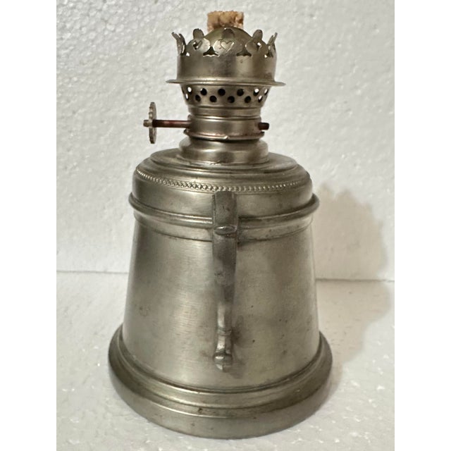 Vintage Mid 1900s International Silver Company Oil Lantern For Sale In Orlando - Image 6 of 11