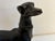 Capture the striking, aerodynamic grace of the sighthound with this exceptional vintage cast bronze statue. Highly...