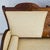 Antique Edwardian Inlaid Mythical Griffin Mahogany Double-Chair-Back Settee For Sale In Miami - Image 6 of 12