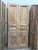 Antique Floral Carved Pantry Doors | Rustic Farmhouse Double Doors | Hand-Carved Wood Hinged or Sliding Entry For Sale In Orlando - Image 6 of 7