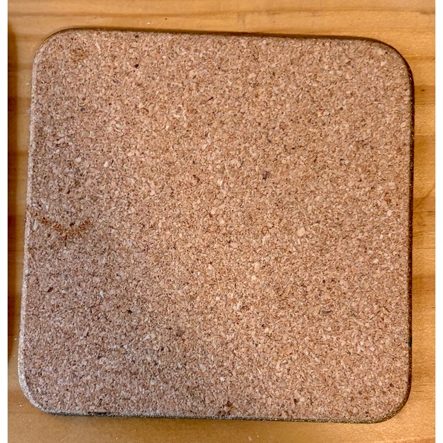 Vintage Traditional Duck Goose Waterfowl Coasters - Sset of 6 For Sale - Image 9 of 11