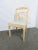 Paint Mid 20th Century French Style Custom Painted Side Chair For Sale - Image 7 of 7