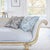 2020s Schumacher Dougal Damask Fabric In Mist For Sale - Image 5 of 6