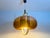 Mid-Century Modern Brass and Acrylic Glass Pendant Lamp by Temde, 1970s For Sale - Image 3 of 12