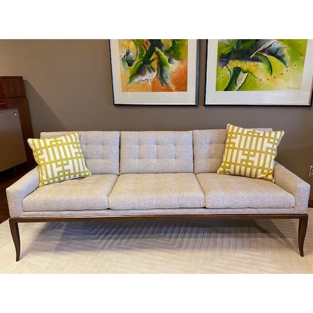 Mid-Century Robsjohn-Gibbings Widdicomb Style Sofa For Sale - Image 12 of 12