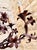 Mid 20th Century Vintage Italian Tôle Chandelier With Rustic Metal Leaves and Floral Motifs Accented With Crystals, 6 Lights For Sale - Image 5 of 12