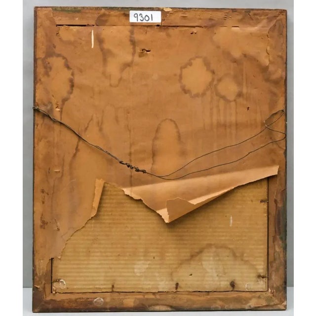 Mission Hand Color Photograph of a Spanish Mission by Charles Henry Sawyer 1941 For Sale - Image 3 of 9