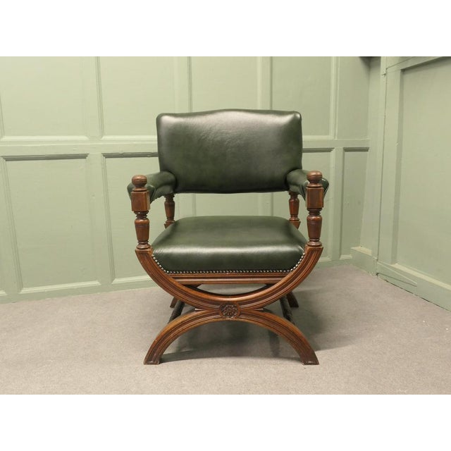 Framed Desk Chair, 19th Century For Sale - Image 3 of 8