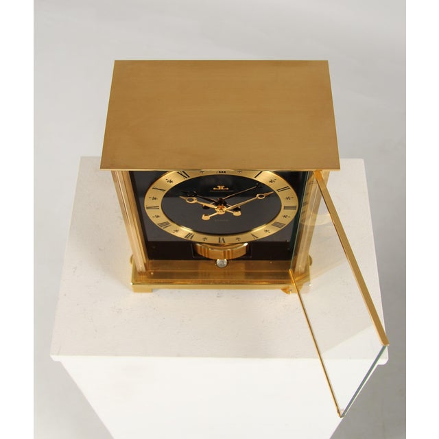 Black Atmos Clock from Jaeger Lecoultre, 1969 For Sale - Image 6 of 10