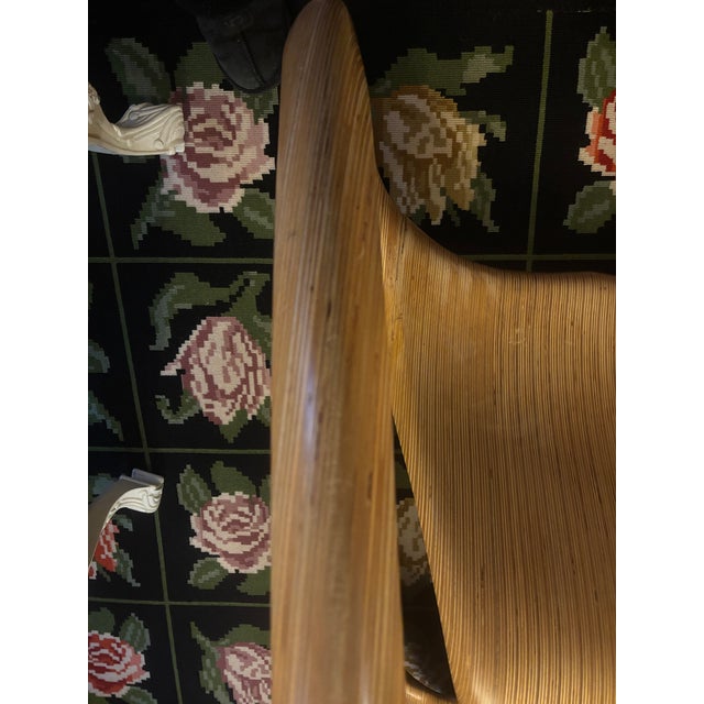 Vintage Sculptural Rocking Chair Handcrafted by Carl Gromoll (Carved, Polished and Laminated Baltic Birch) For Sale - Image 12 of 15