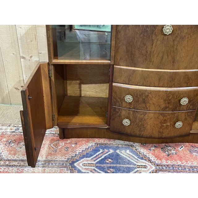 English Bar in Walnut, 1950s For Sale - Image 6 of 13