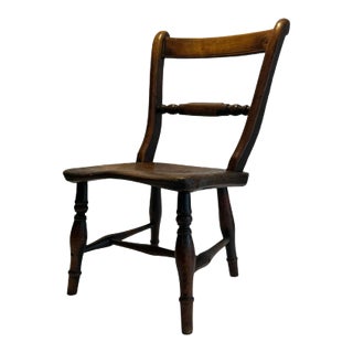 19th Century French Childs Chair For Sale