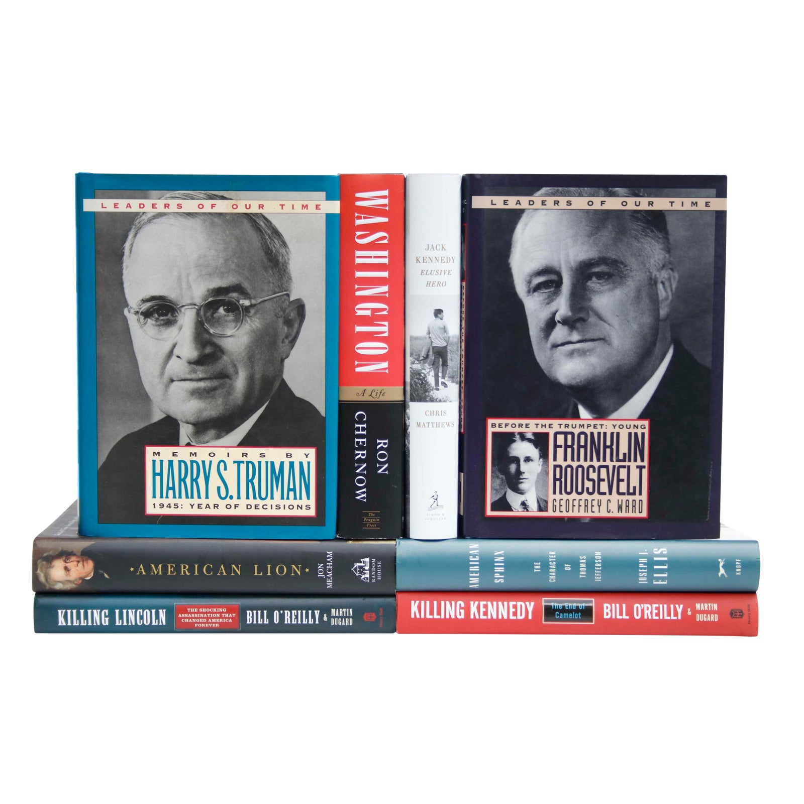 United States Presidents Book Collection Set of 8 Chairish