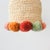 Textile Terracotta Rope Lamp with Pompoms by Com Raiz For Sale - Image 7 of 14