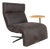 Etino Lounge Chair in Fabric and Wood from Koinor For Sale
