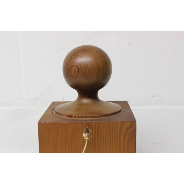 Mid-Century Modern Mid 20th Century Wood Block Sculpture For Sale - Image 3 of 9