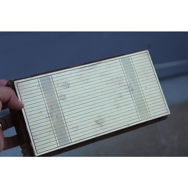 1970s Wooden and Brass Tobacco Box, 1970s For Sale - Image 5 of 8