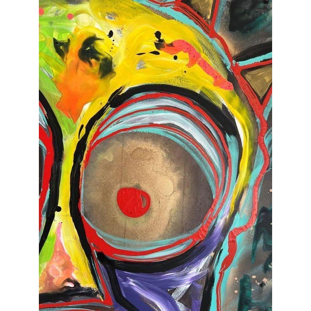 Early 21st Century ArpVerdeacqua, Breaking Through the Other Side, 2022, Acrylic on Canvas For Sale - Image 5 of 8