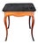 Antique Wood Side Table W/ 2 Drawers For Sale In Los Angeles - Image 6 of 11