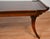 1940s 1940s Chinese Chippendale Mahogany & Leather Top Coffee Table For Sale - Image 5 of 7