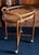 Mid Century Bent Rattan and Wicker Bar Cart With Removable Rattan and Wicker Tray For Sale - Image 4 of 9