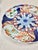 Ceramic Large Vintage Imari Decorative Plate For Sale - Image 7 of 9