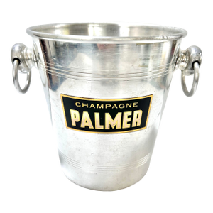 Vintage French “Champagne Palmer” Champagne Bucket Ice Bucket Barware - Mid Century France