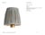 Visual Comfort Signature 4" Pleated Mist Silk Shade Designer: Visual Comfort Signature Height: 4.25" Base: Shade Details:...