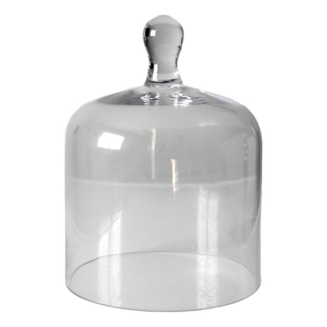 Vintage Glass Cloche For Sale