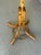 Wood 1960s Italian Bamboo and Rattan Coat Rack Tree Attributed to Rosenthal Netter For Sale - Image 7 of 9