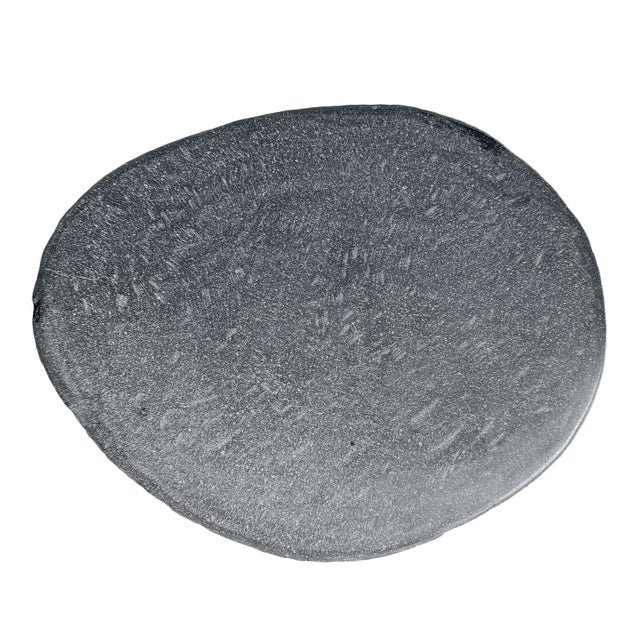 Vintage natural stacked river rock side table or stool. Level polished top area for placing objects or for sitting. Great...