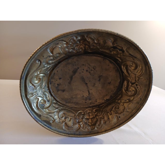 Brass Antique Coal Scuttle For Sale - Image 8 of 12