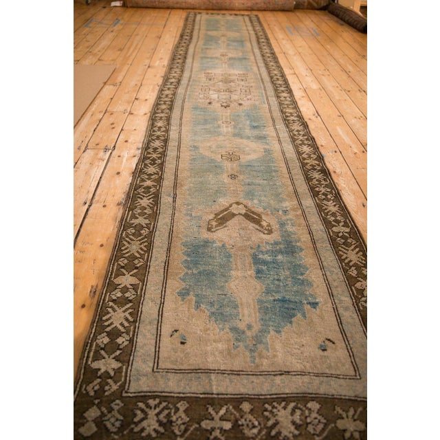 Vintage Distressed Caucasian Rug Runner - 3' x 14'5" For Sale In New York - Image 6 of 11