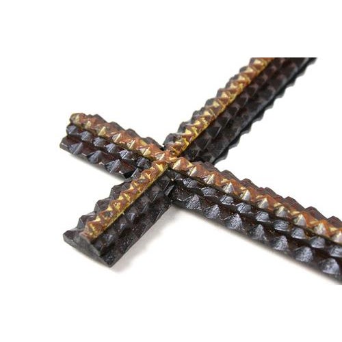 Rustic Tramp Art Handcarved Wall Mirror, Austria, 1880s For Sale - Image 11 of 18