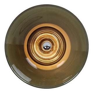 Glass Ceiling Light by Pierre Cardin for Venini, 1990s For Sale