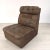 Brown 1970s De Sede Style Patchwork Leather Three-Piece Modular Sofa For Sale - Image 8 of 17