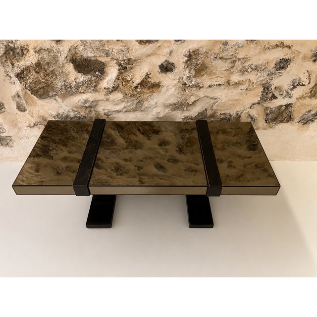 Modern Wood Coffee Table, 1940s For Sale - Image 3 of 6