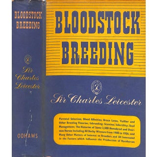 "Bloodstock Breeding" 1958 Leicester, Sir Charles For Sale