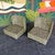 Green Reupholstered Postmod Henredon Folio 500 Club Chair Pair For Sale - Image 8 of 12