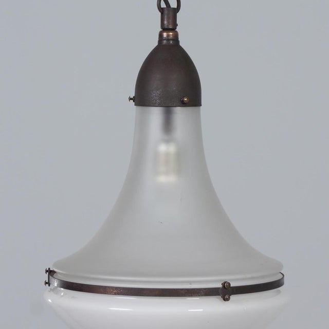Luzette Pendant Lamp by Peter Behrens for Siemens & Schuckert, 1890s For Sale - Image 6 of 11