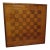 Large Vintage Handmade Wooden Gaming Chess / Checker Board 25.25" X 25.25 For Sale